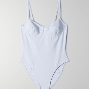 Aritzia White Bodysuit